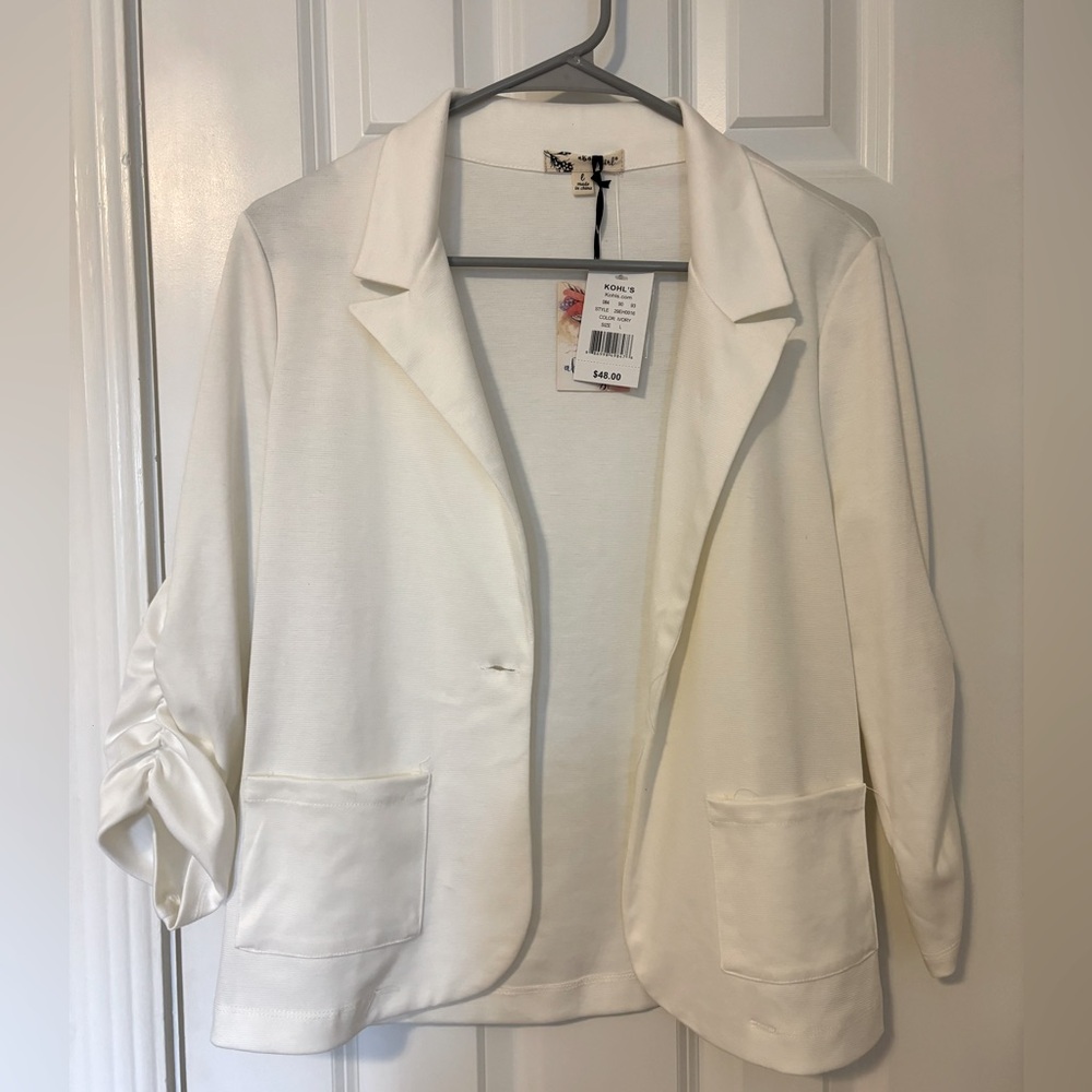 White Blazer